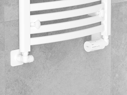 Mexen G05 conjunto de termostato axial com cobertura S, branco - W903-958-909-20