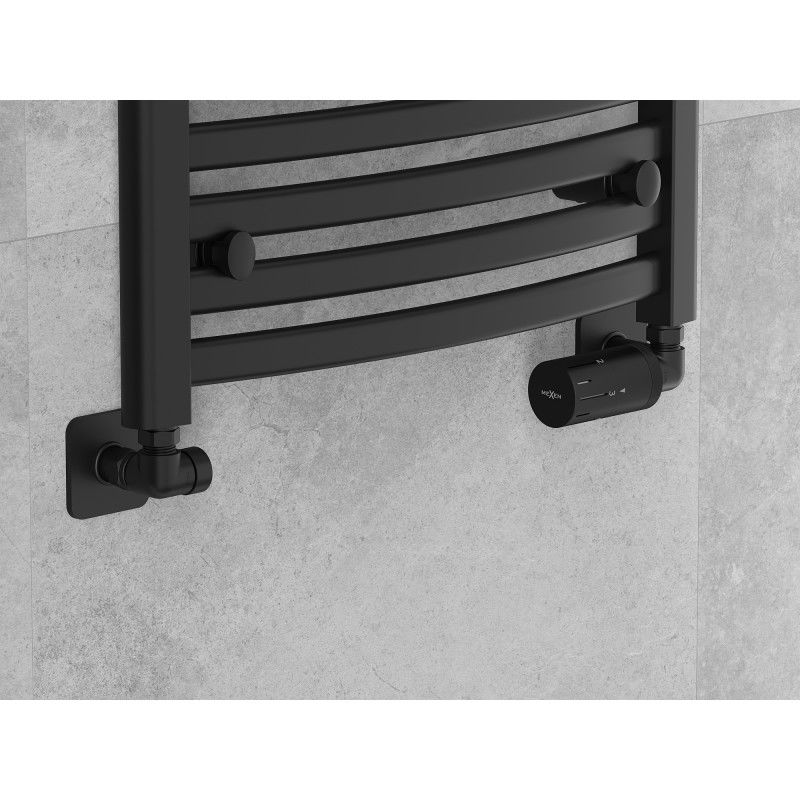 Mexen G05 axiale Thermostat-Set mat engem Maskéierungsset S, schwaarz - W903-958-909-70