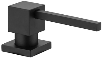 Mexen dispensador de jabón para fregadero, negro - 6605320-70