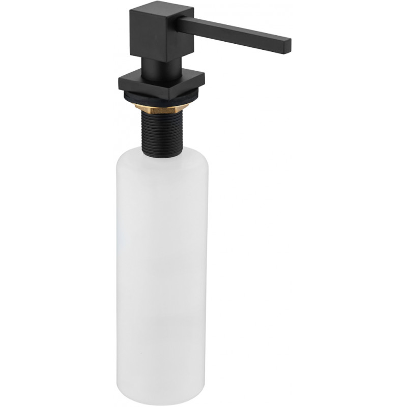 Mexen dispensador de líquido para fregadero, negro - 6605320-70