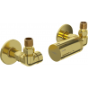 Mexen G05 Axial Thermostatset mit Abdeckung, gold - W903-958-904-50