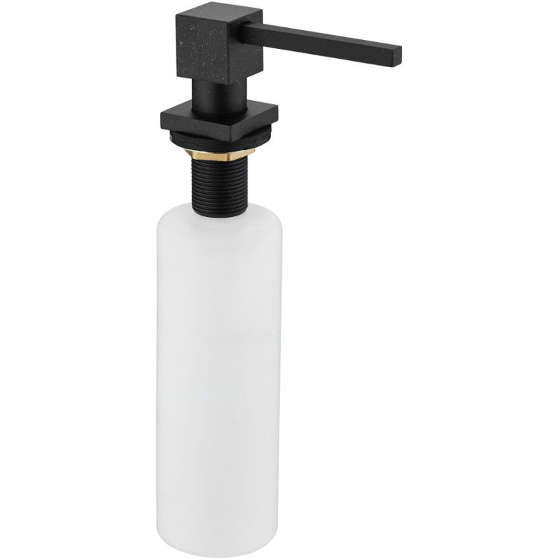Mexen dispensador de líquido para fregadero, negro moteado - 6605320-76