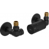 Mexen G05 termostaatiline komplekt koos kattekorgiga R, must - W903-958-904-70