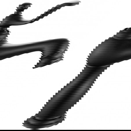 Mexen Vela torneira de lavatório, preta - 744500-70