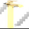 Mexen Apus grifo de lavabo alto, dorado - 744710-50