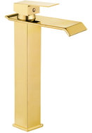 Mexen Apus high, gold washbasin faucet - 744710-50