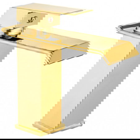 Mexen Apus grifo de lavabo, dorado - 744700-50