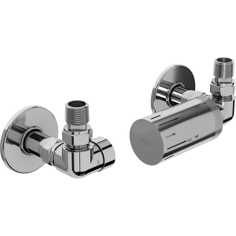 Mexen G05 termostaatiline komplekt koos kaanega R, kroom - W903-958-904-01