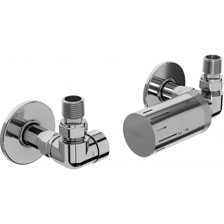 Mexen G05 termostaatiline komplekt koos kaanega R, kroom - W903-958-904-01