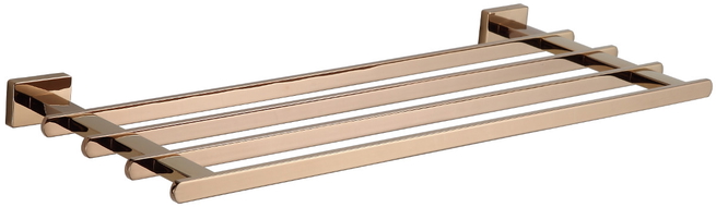Mexen Arno prateleira para toalhas, ouro rosa - 7020720-60