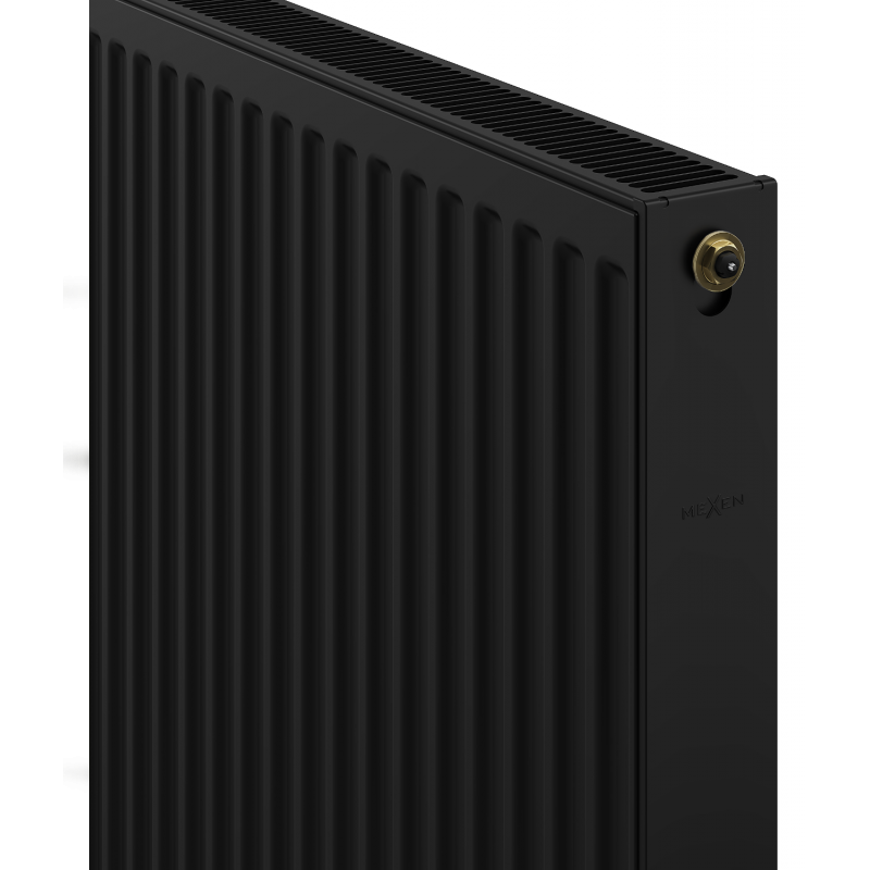 Mexen CC21 grzejnik płytowy 400 x 1400 mm, podłączenie dolne środkowe, 1297 W, czarny - W6C21-040-140-70
