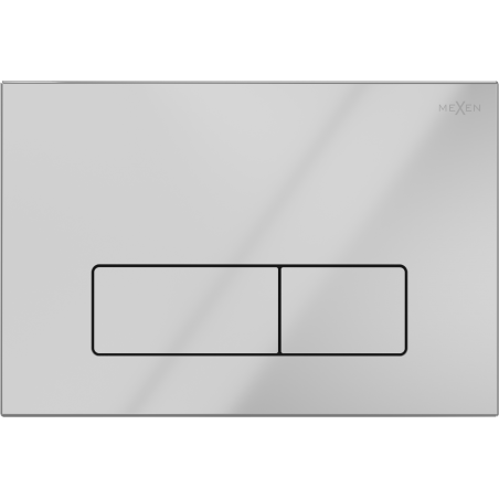 Mexen Fenix 13 botão de descarga Slim, cromado brilhante - 601301