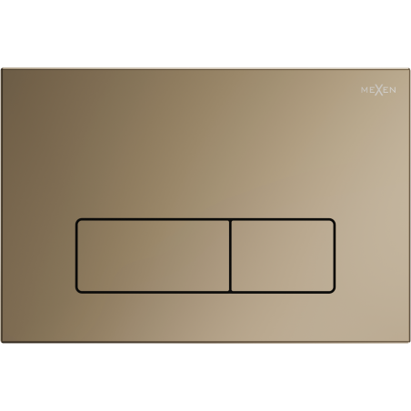 Mexen Fenix 13 slim bedieningsplaat, goud champagne - 601304