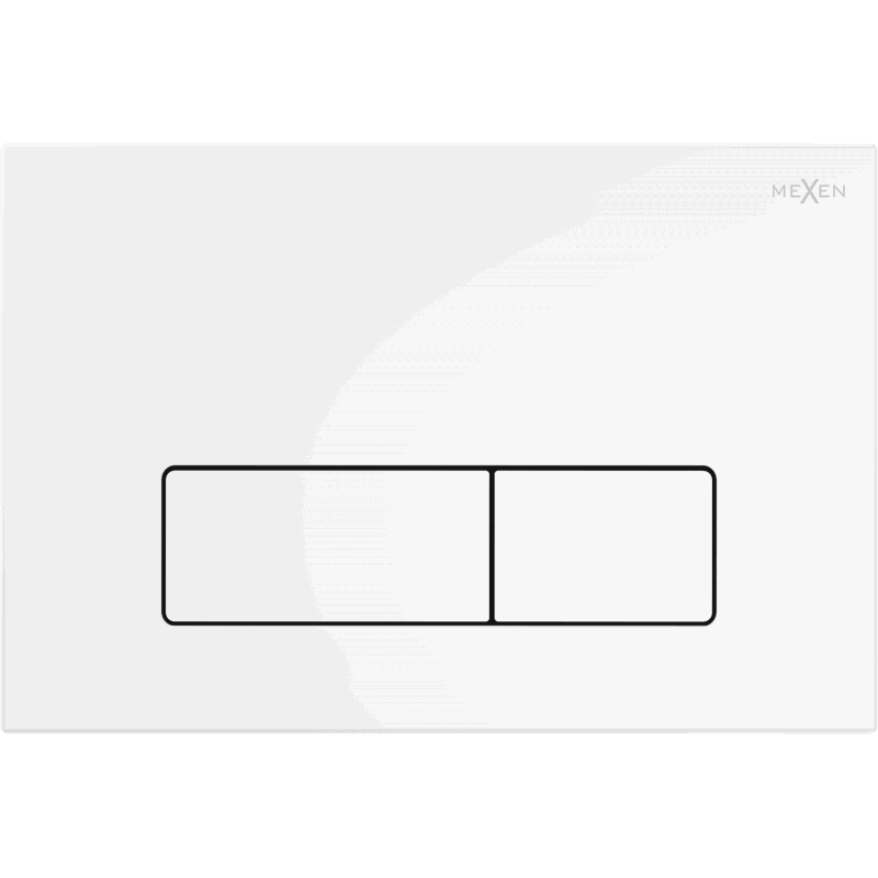Mexen Fenix 13 pulsante di scarico Slim, bianco opaco - 601320