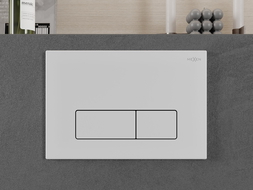 Mexen Fenix 13 Slim Flush Button, Matte White - 601320