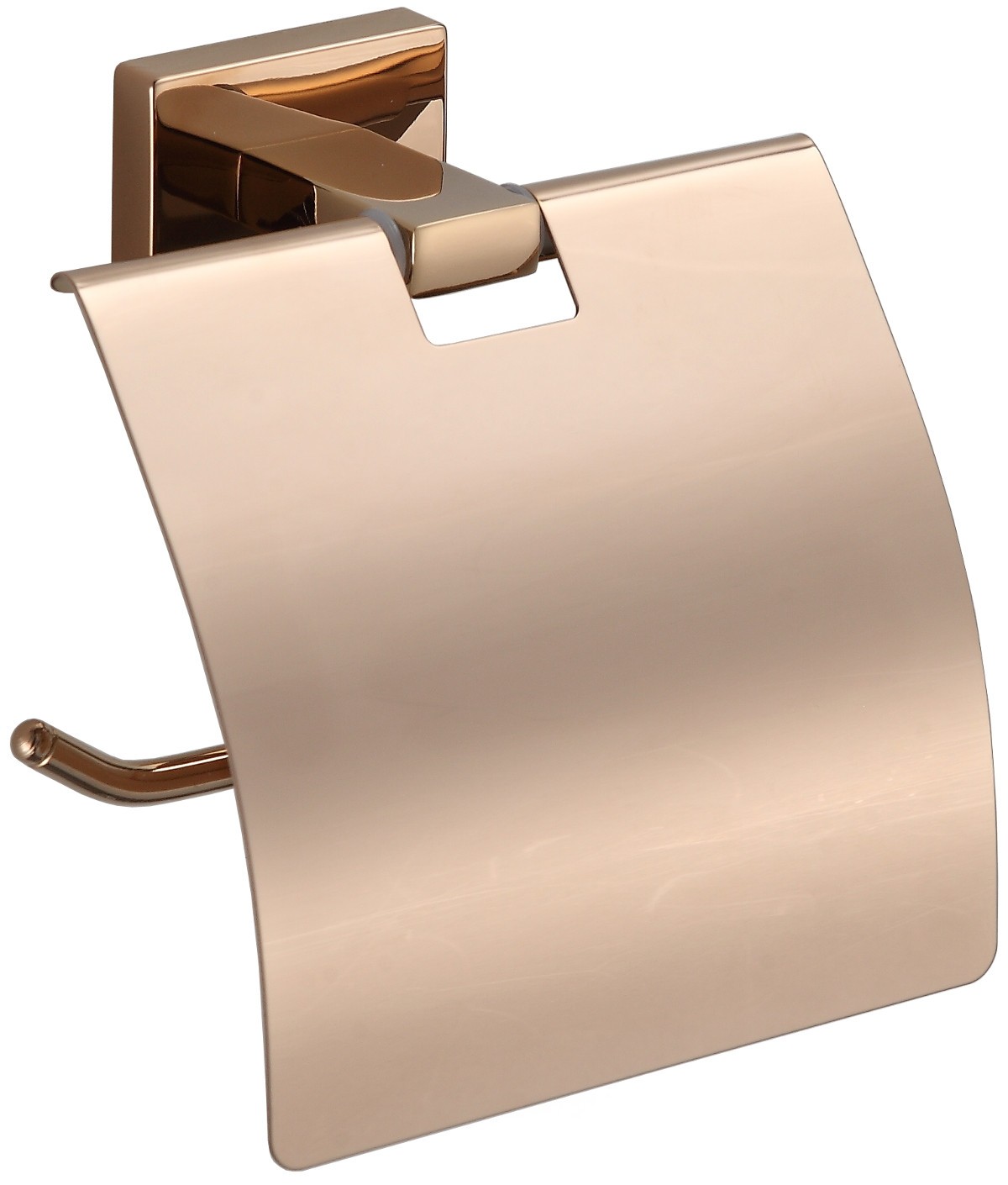 Mexen Arno uchwyt na papier toaletowy, różowe złoto - 7020733-60