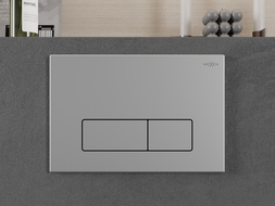 Mexen Fenix 13 slim spoelknop, mat chroom - 601302