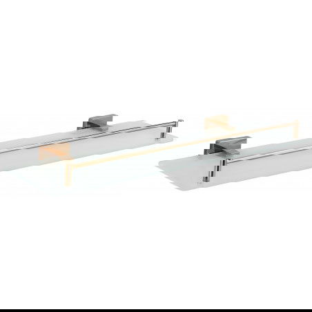 Mexen Arno estante colgante de vidrio, oro rosado - 7020737-60