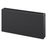 Mexen Flat CCF33 Plattenheizkörper 400 x 1400 mm, untere mittlere Anschluss, 2214 W, Anthrazit - W6C33F-040-140-66
