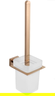 Mexen Arno spazzola per WC, oro rosa - 7020750-60