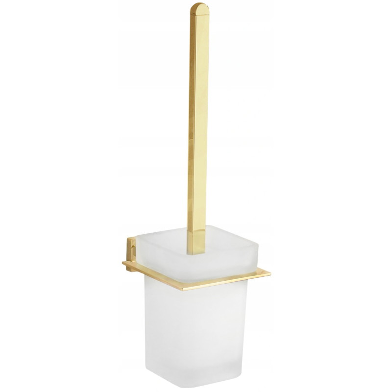 Mexen Arno četka za WC, zlatna - 7020750-50
