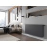 Mexen Flat CCF33 Wandheizkörper 600 x 600 mm, untere Mittelanschluss, 1320 W, Anthrazit - W6C33F-060-060-66
