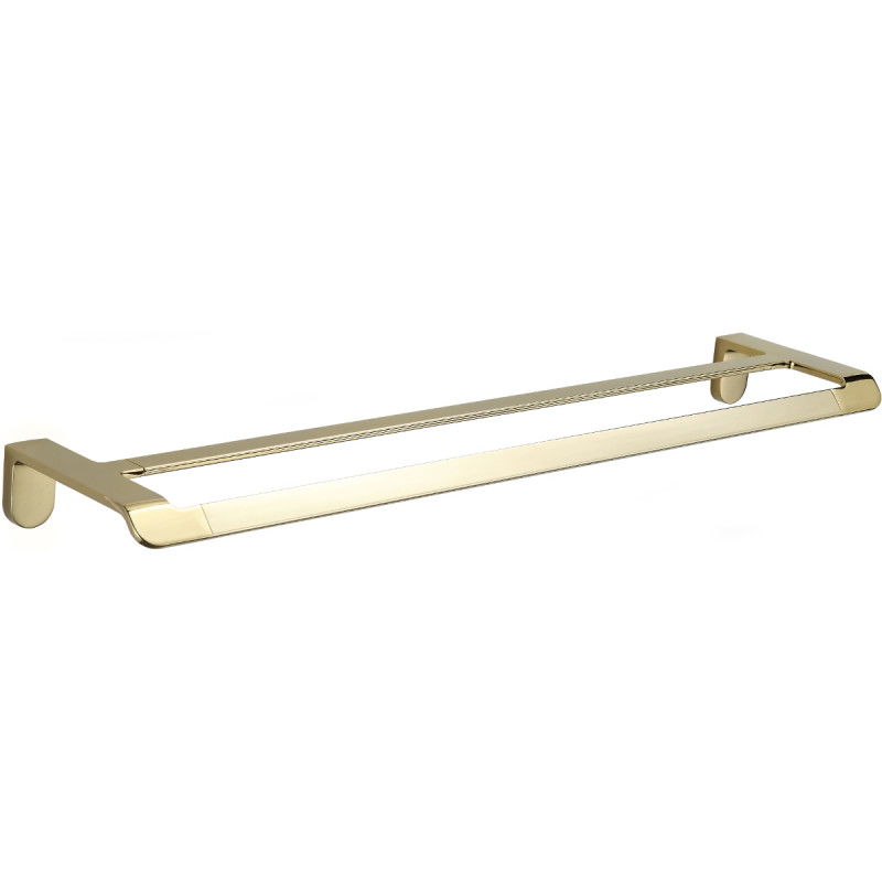 Mexen Lea cabide duplo para toalha, dourado - 7026025-50