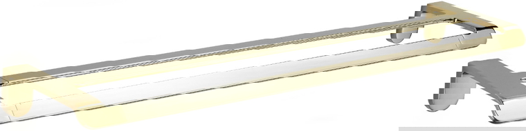 Mexen Lea cabide duplo para toalha, dourado - 7026025-50
