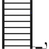 Mexen Oso električni radijator 2u1 stojeći 910 x 500 mm, 200 W, crni - W304-0910-500-00-70