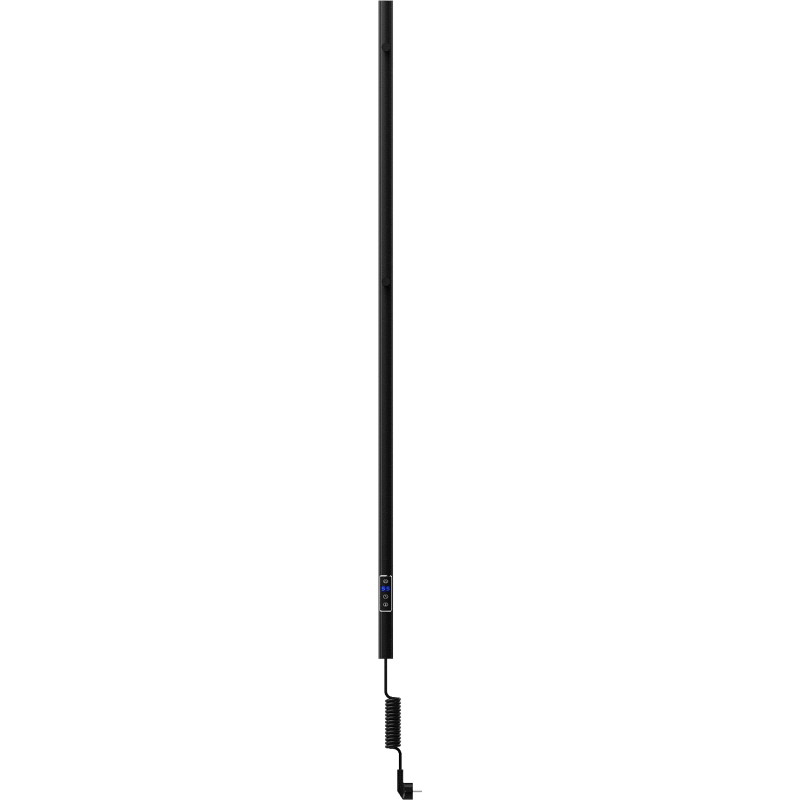 Mexen Pino radiador eléctrico con colgadores para toallas 1405 x 32 mm, 75 W, negro - W301-1405-032-00-70