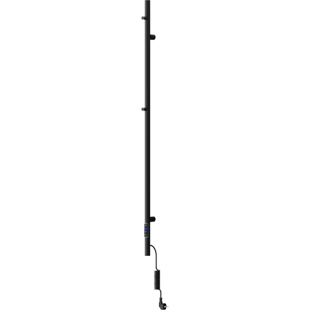 Mexen Pino električni radijator s vješalicama za ručnike 1405 x 32 mm, 75 W, crni - W301-1405-032-00-70
