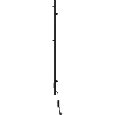 Mexen Pino grzejnik elektryczny z wieszakami na ręczniki 1405 x 32 mm, 75 W, czarny - W301-1405-032-00-70