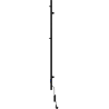 Mexen Pino električni radijator s vješalicama za ručnike 1405 x 32 mm, 75 W, crni - W301-1405-032-00-70