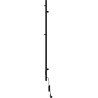 Mexen Pino radiateur électrique avec porte-serviettes 1405 x 32 mm, 75 W, noir - W301-1405-032-00-70