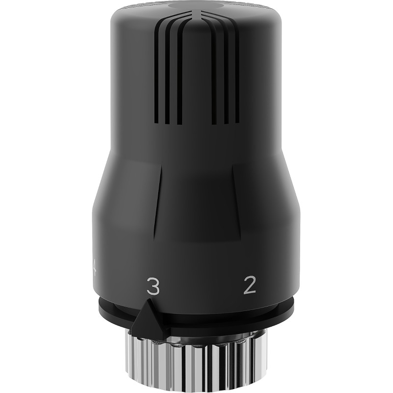 Mexen Uni-Term radiaatori termostaatiline pea, must - W908-002-70