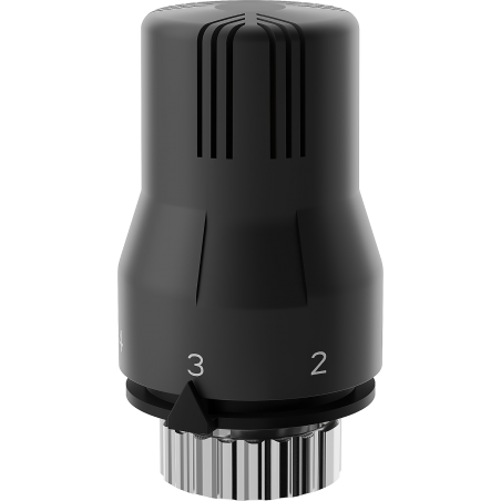 Mexen Uni-Term cabezal termostático para radiador, negro - W908-002-70