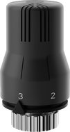 Mexen thermostatische radiatorkop, zwart - W908-002-70