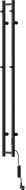Mexen Pino radiateur électrique avec porte-serviettes 1405 x 137 mm, 150 W, noir - W301-1405-137-00-70