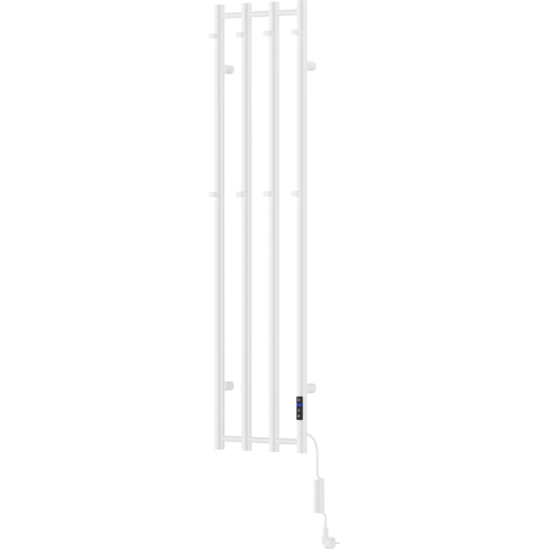 Mexen Pino elektrische radiator met handdoekhangers 1405 x 347 mm, 250 W, wit - W301-1405-347-00-20