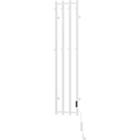 Mexen Pino elektrische radiator met handdoekhangers 1405 x 347 mm, 250 W, wit - W301-1405-347-00-20