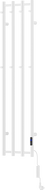 Mexen Pino elektrische radiator met handdoekhouders 1405 x 347 mm, 250 W, wit - W301-1405-347-00-20