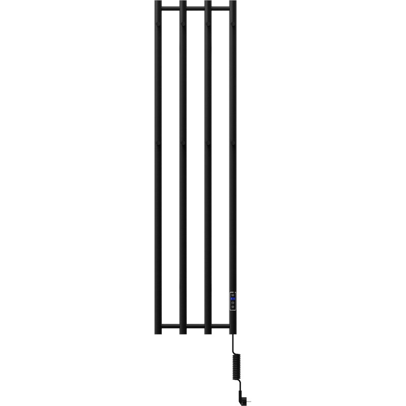 Mexen Pino radiador eléctrico con toalleros 1405 x 347 mm, 250 W, negro - W301-1405-347-00-70