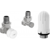 Mexen G03 thermostatische hoekset, nikkel - W913-012-938-01