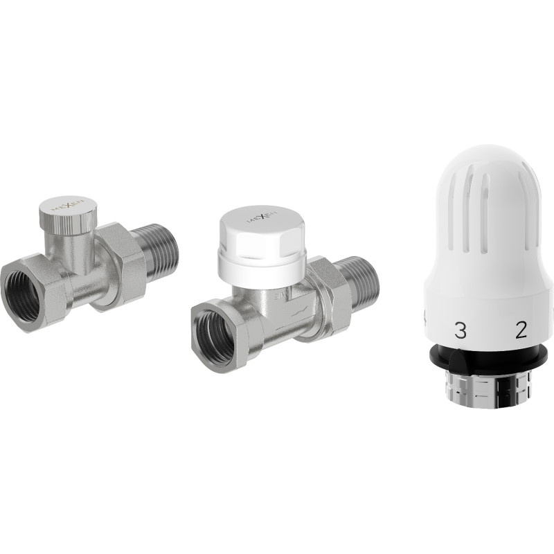 Mexen G04 ravni termostatski set, nikal - W914-012-948-01