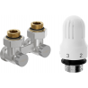 Mexen G04 dvorazinski termostatski set DN50, kutni 1/2"x3/4", nikal - W911-012-948-01