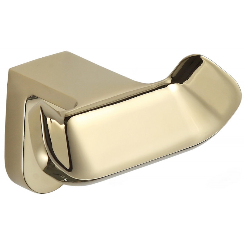 Mexen Lea doppelter Handtuchhaken, golden - 7026035-50