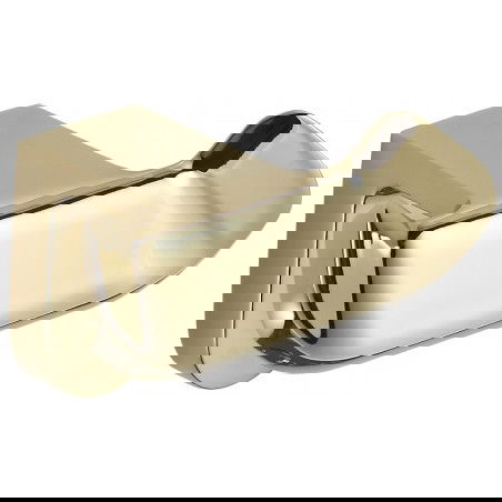 Mexen Lea doppelter Handtuchhaken, gold - 7026035-50