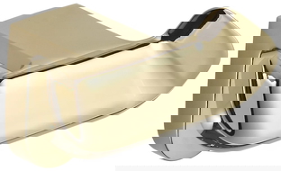 Mexen Lea doppelter Handtuchhaken, gold - 7026035-50