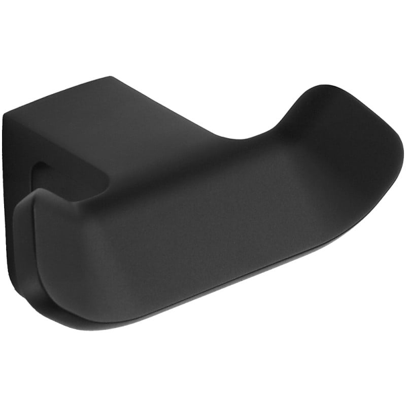 Mexen Lea doppelter Handtuchhaken, schwarz - 7026035-70
