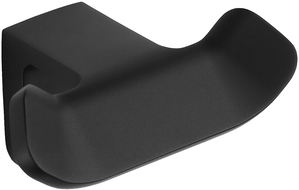 Mexen Lea gancho duplo para toalha, preto - 7026035-70